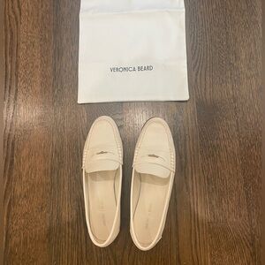 Veronica Beard Off-White Loafers